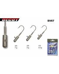 DECOY SV-67 Bachi Head Jig Head