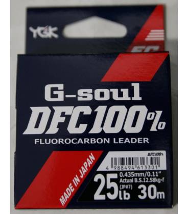 YGK G-Soul DFC 100% Fluorocarbon Leader